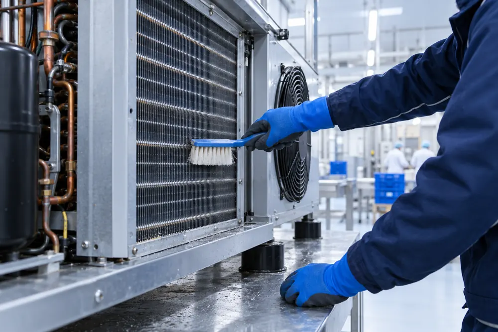 Refrigeration Maintenance in a commercial refrigeration setting